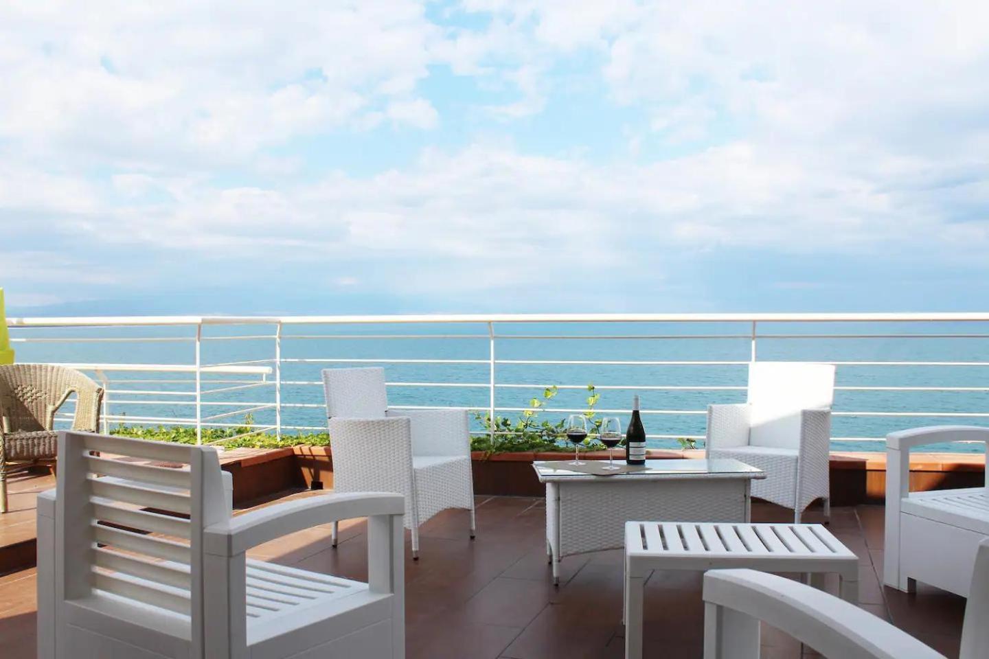Terrazza Sul Mare Villa Agnone Bagni Dış mekan fotoğraf