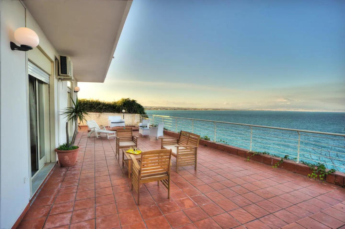Terrazza Sul Mare Villa Agnone Bagni Dış mekan fotoğraf