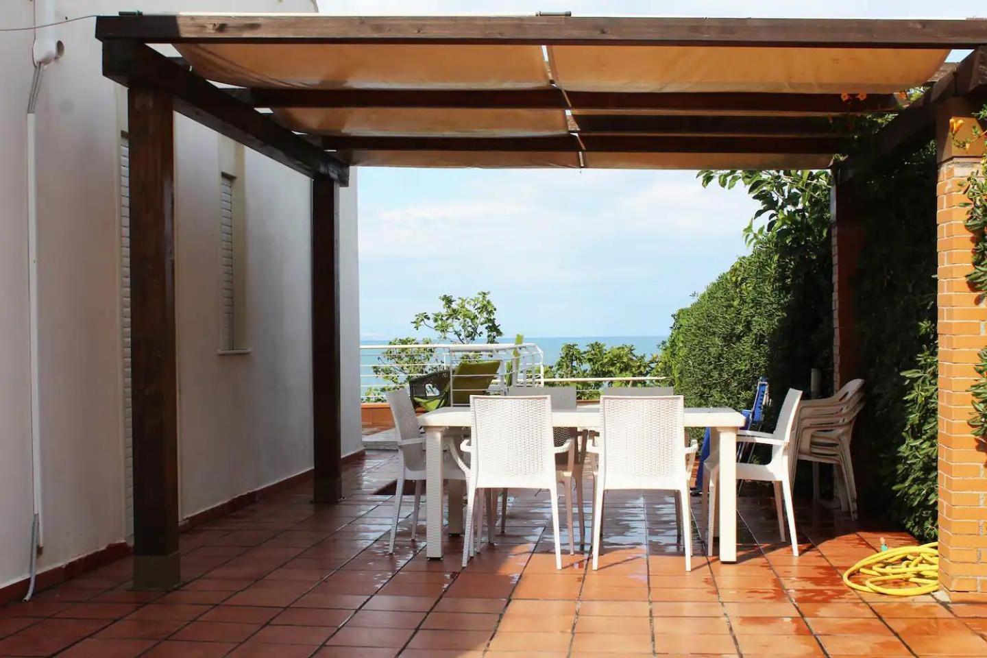 Terrazza Sul Mare Villa Agnone Bagni Dış mekan fotoğraf
