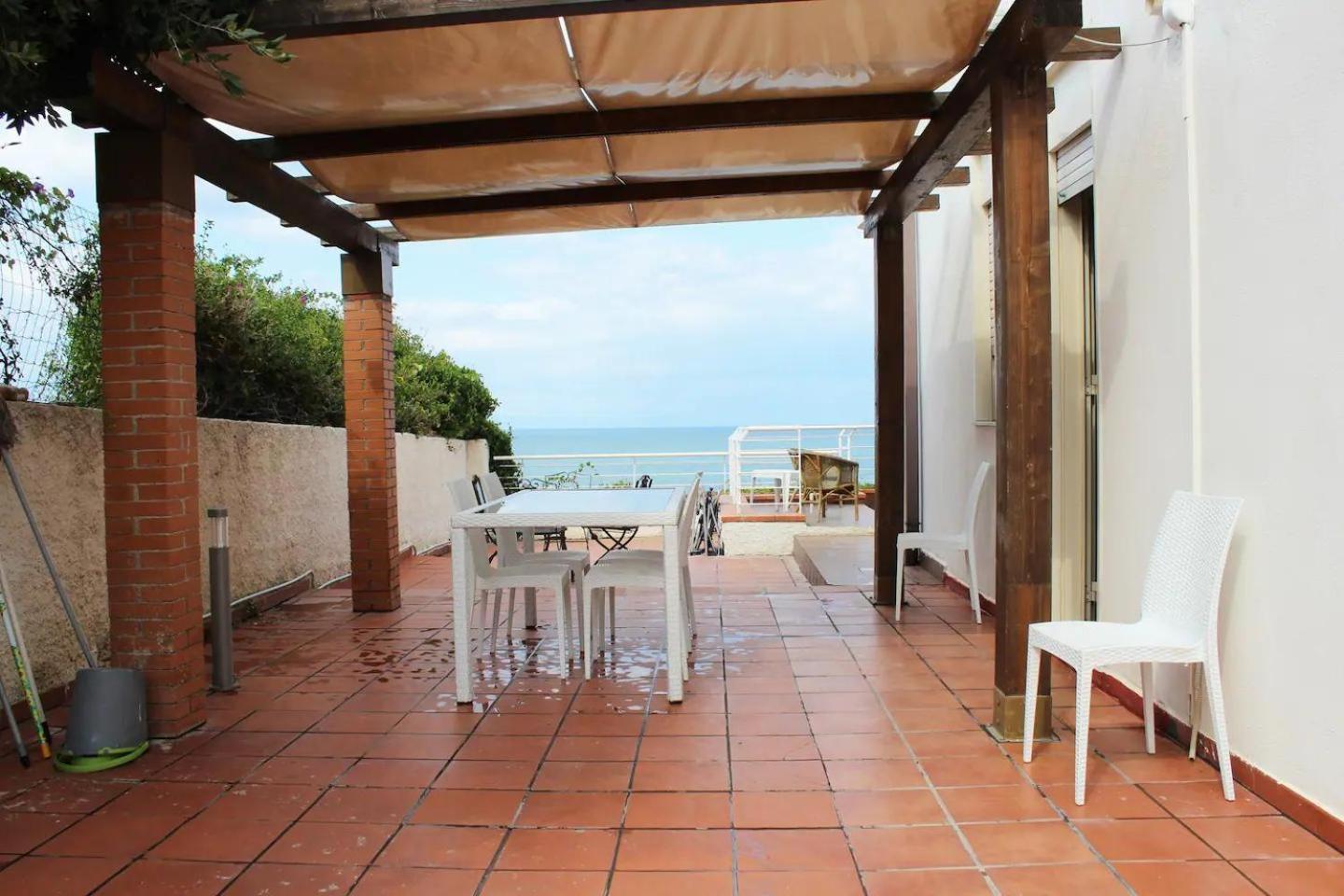 Terrazza Sul Mare Villa Agnone Bagni Dış mekan fotoğraf